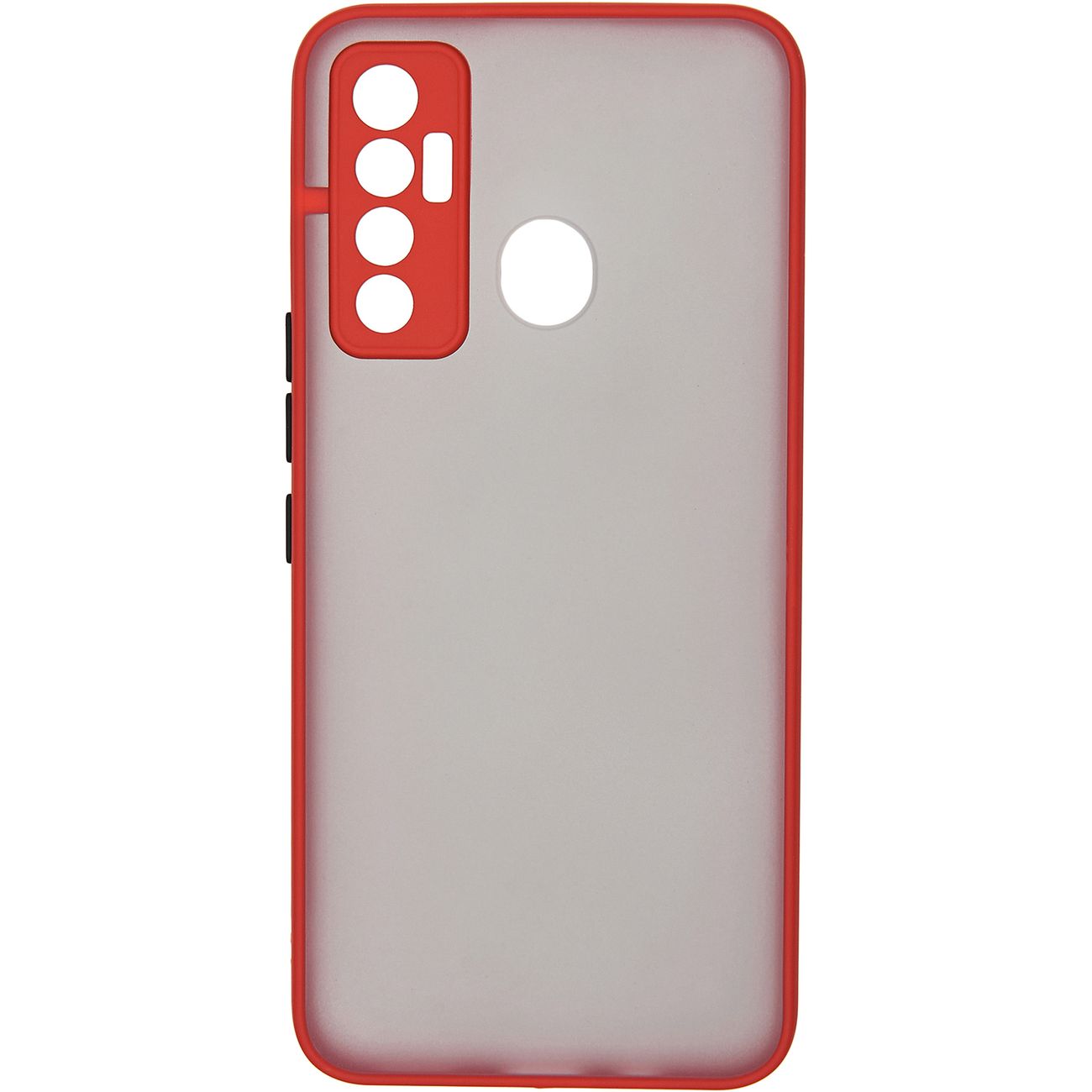 Чехол Carmega Tecno Camon 17 Frost красный фото