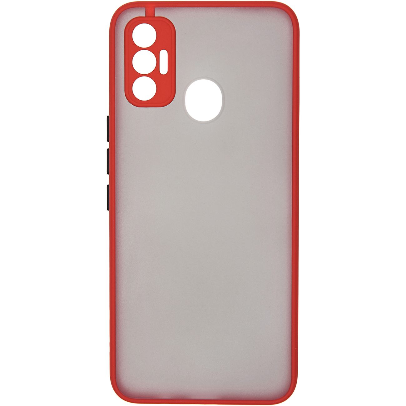 Чехол Carmega Tecno Spark 7 Frost красный