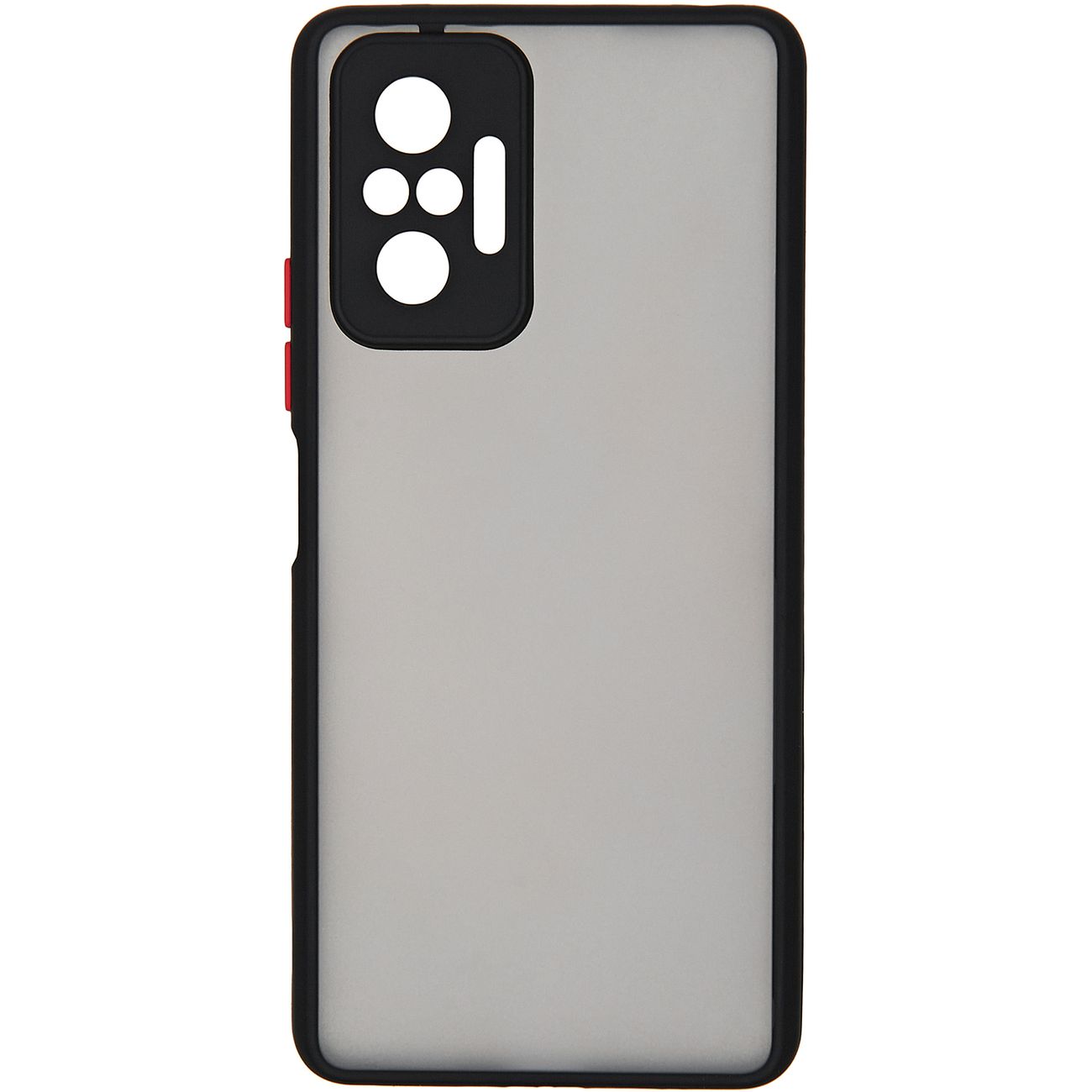 Чехол Carmega Xiaomi Redmi Note 10 Pro Frost черный