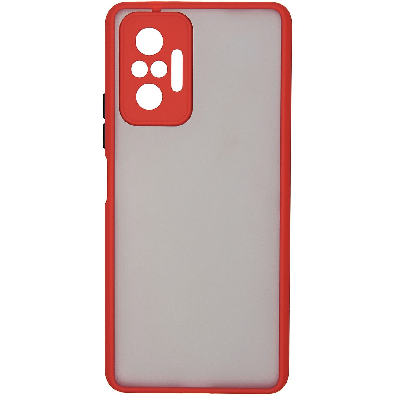 Чехол Carmega Xiaomi Redmi Note 10 Pro Frost красный