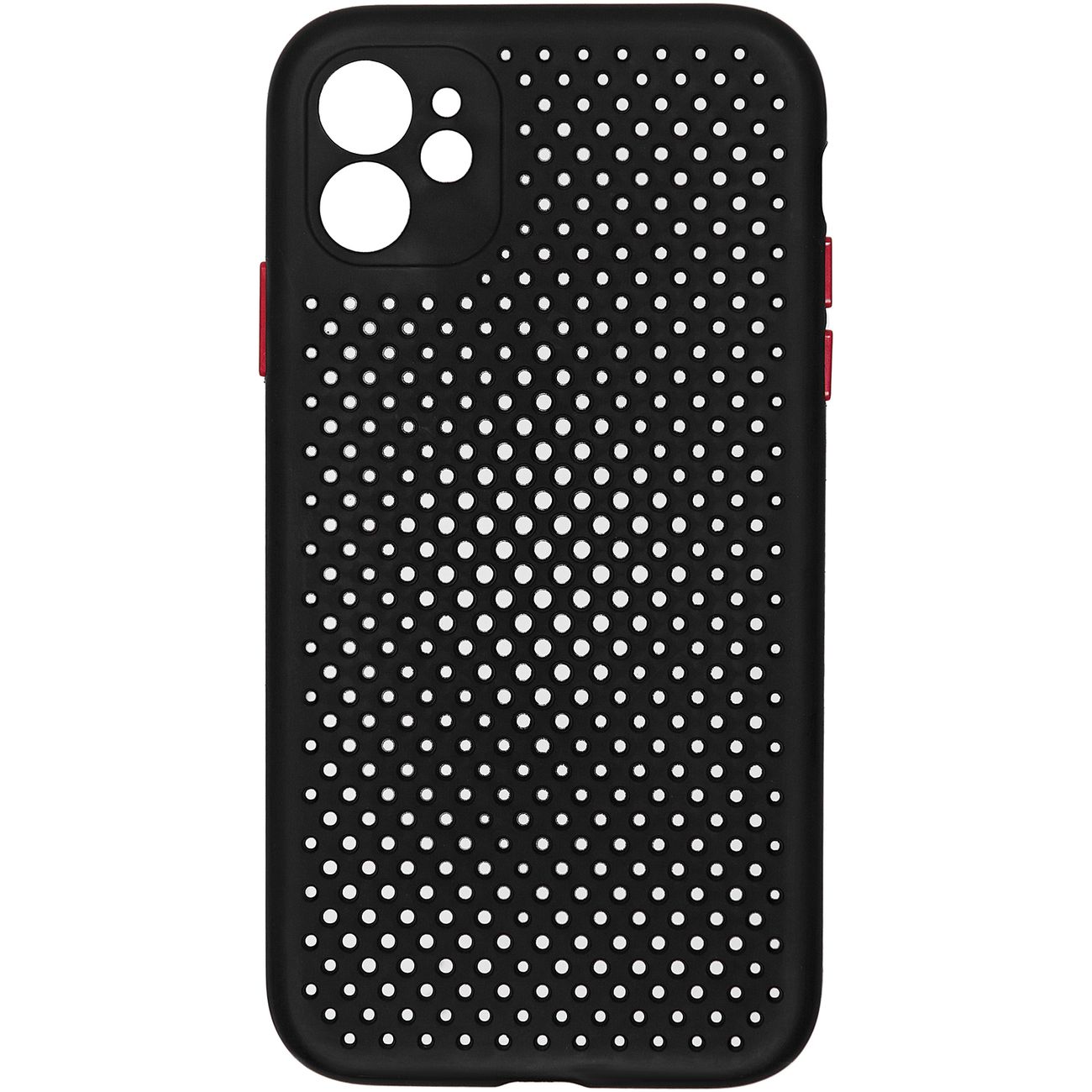 Чехол Carmega Apple iPhone 11 DOT черный