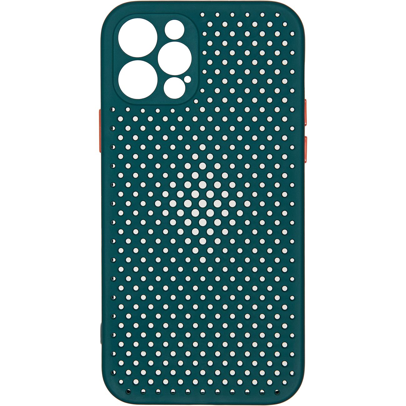 Чехол Carmega Apple iPhone 12 Pro DOT зеленый фото