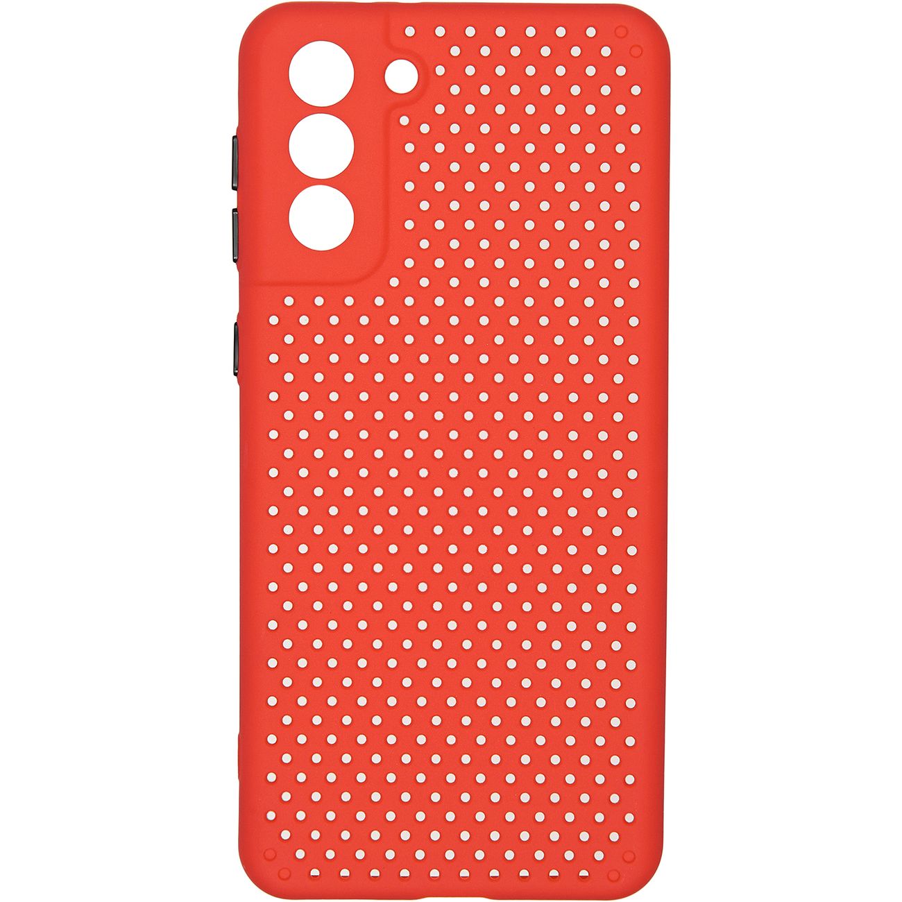 Чехол Carmega Samsung Galaxy S21+ DOT красный