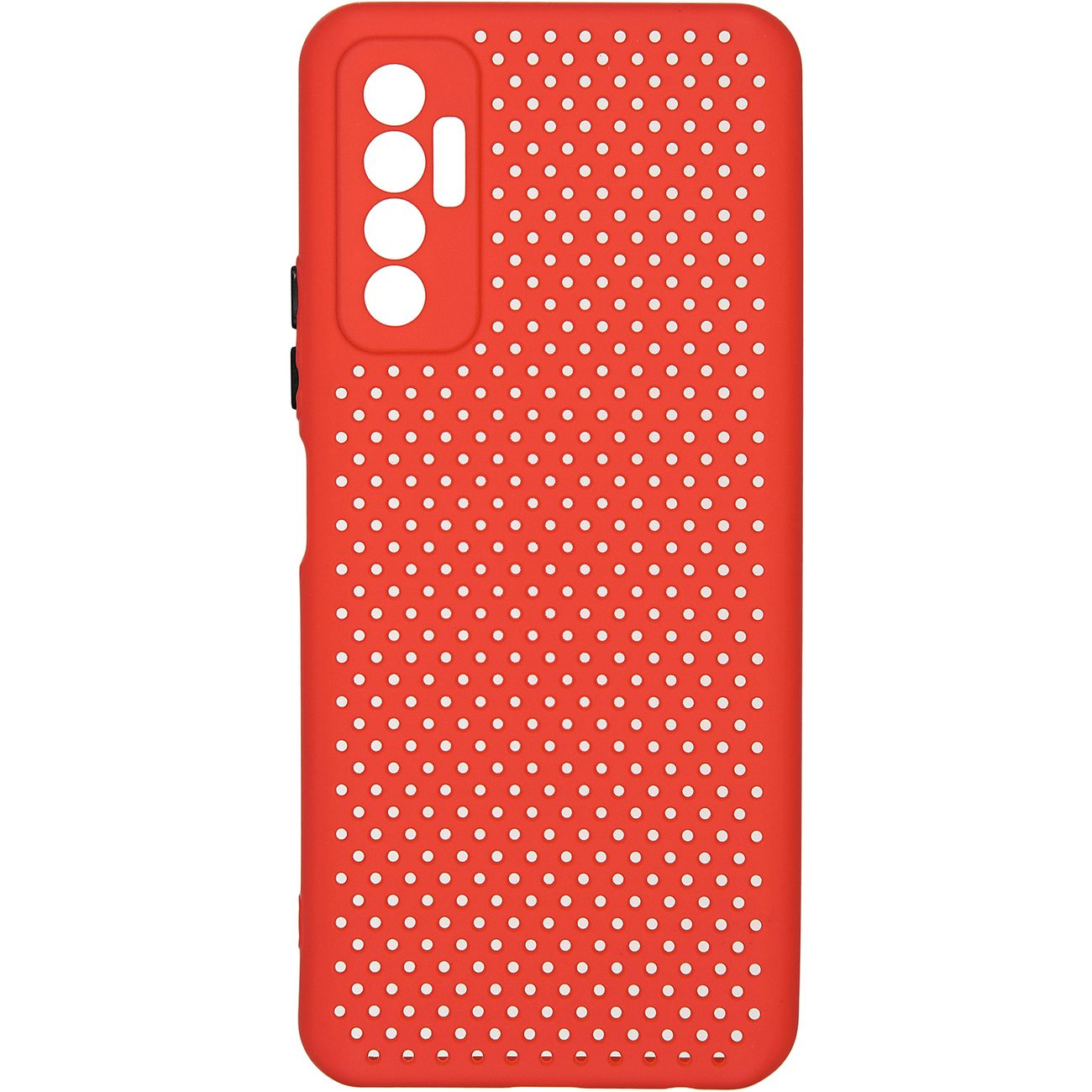Чехол Carmega Tecno Camon 17 Pro DOT красный