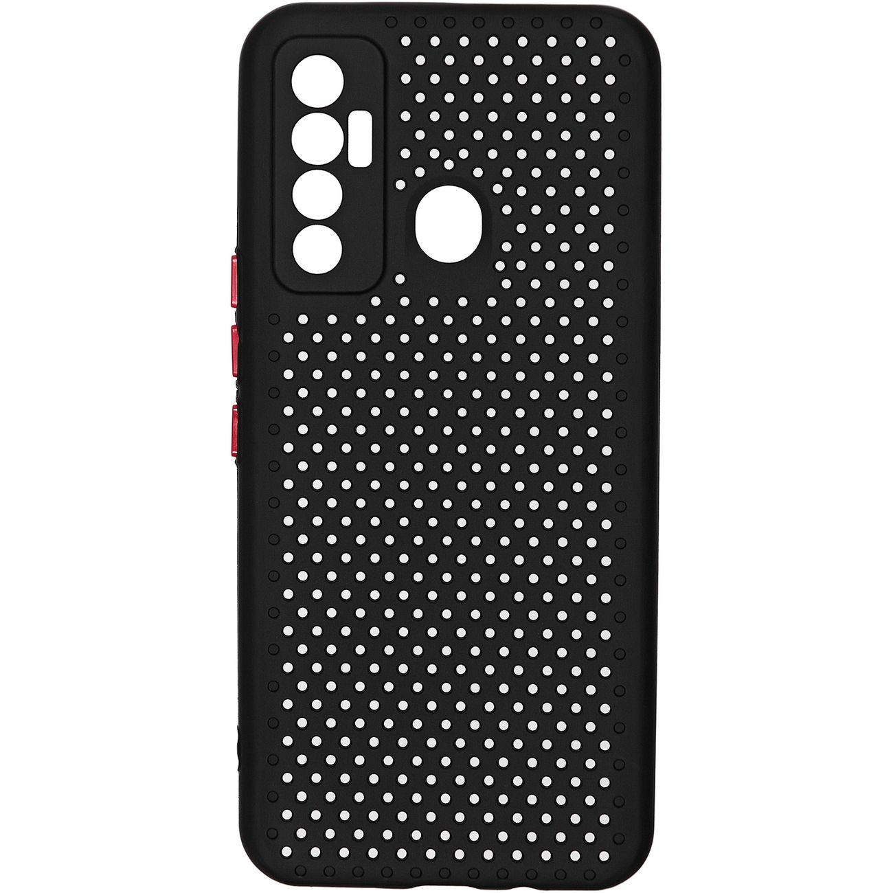 Чехол Carmega Tecno Camon 17 DOT черный фото