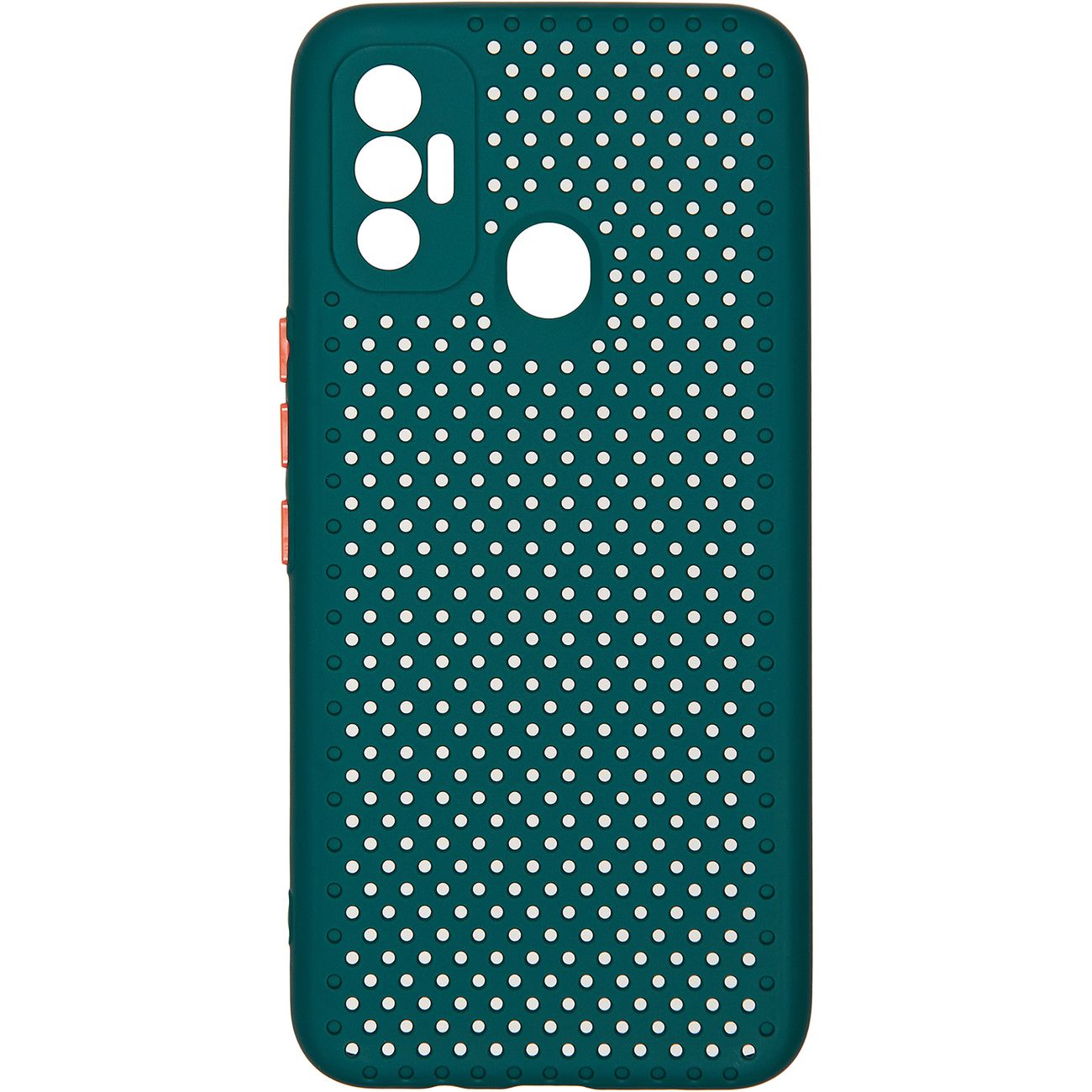 Чехол Carmega Tecno Spark 7 DOT зеленый