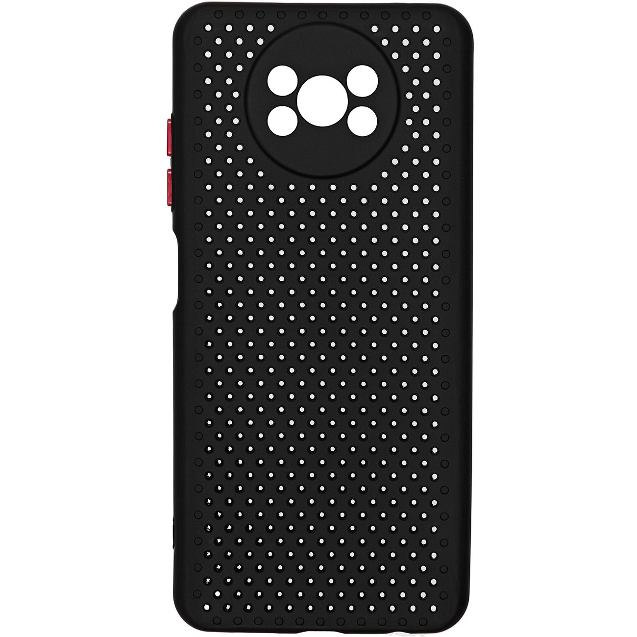 Чехол Carmega Poco X3 DOT черный
