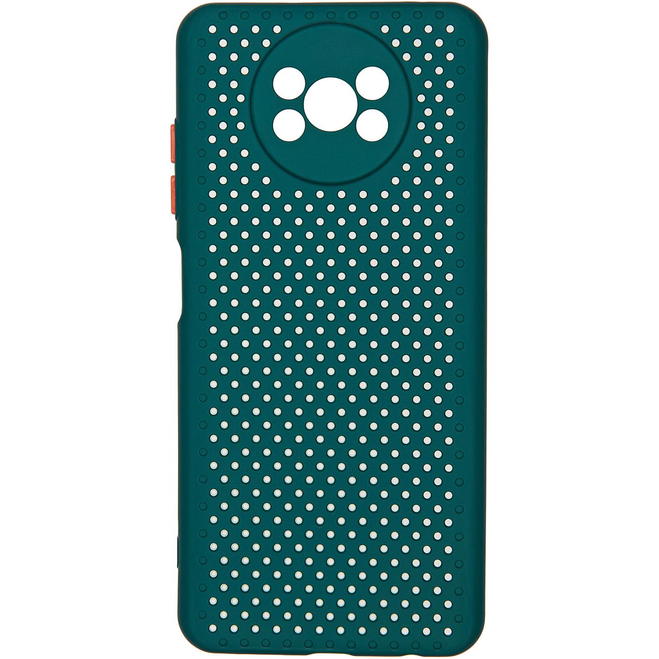 Чехол Carmega Poco X3 NFC DOT зеленый