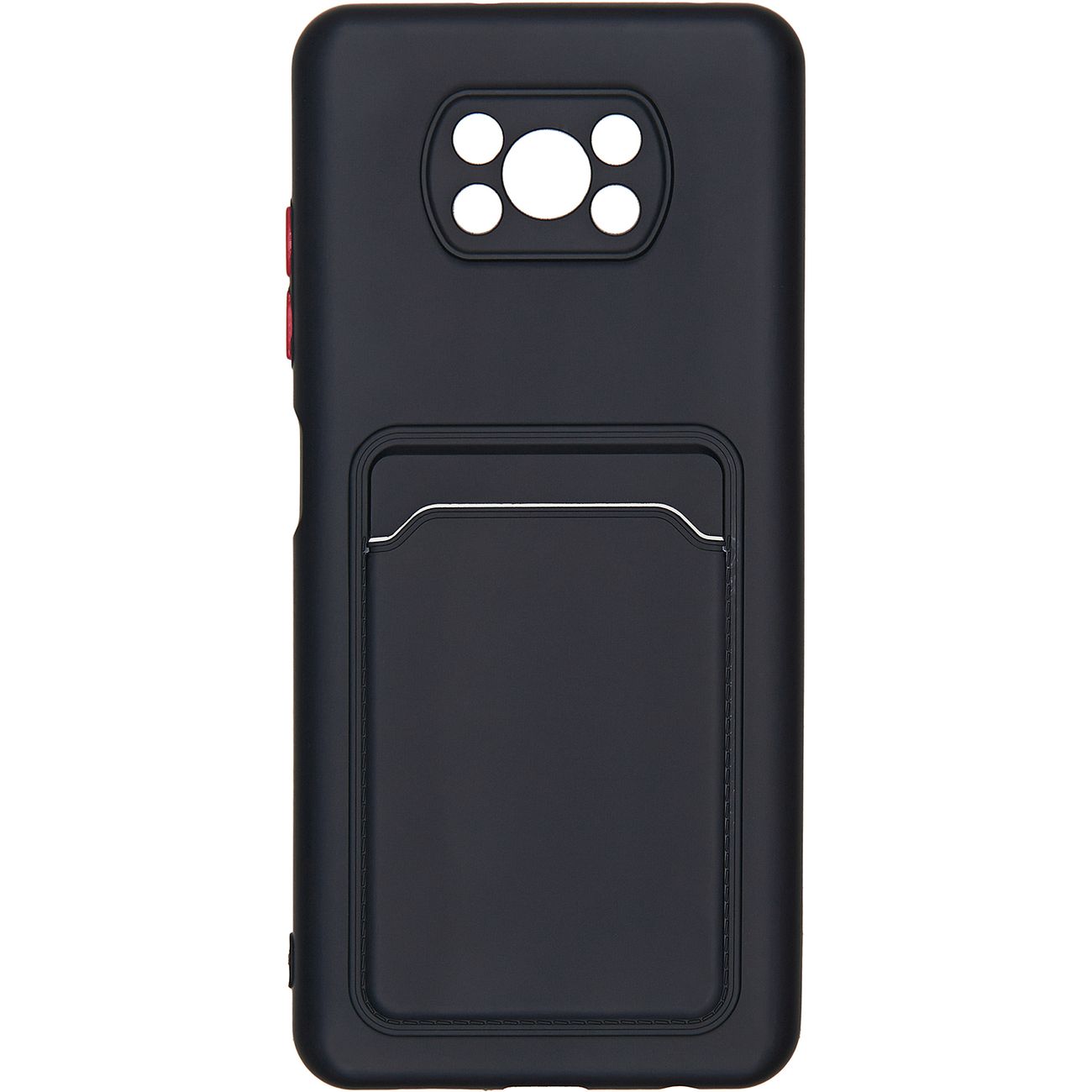 Чехол Carmega Poco X3 NFC Card черный