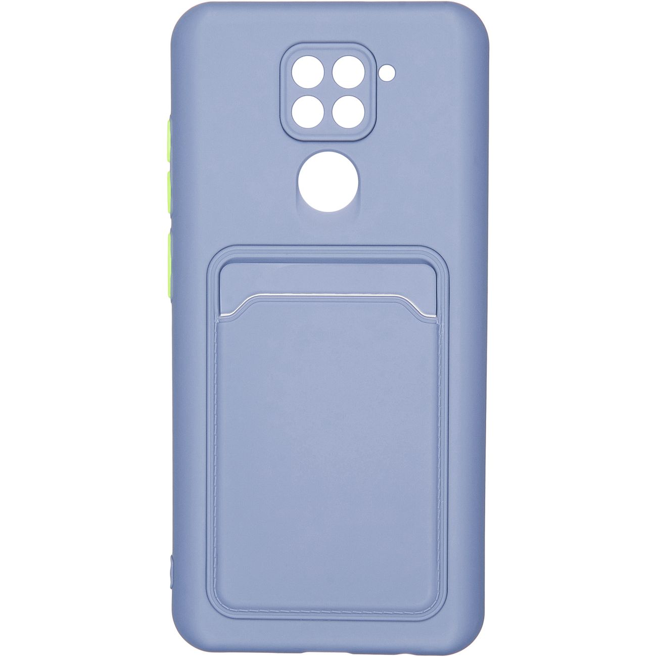 Чехол Carmega Xiaomi Redmi Note 9 Card синий