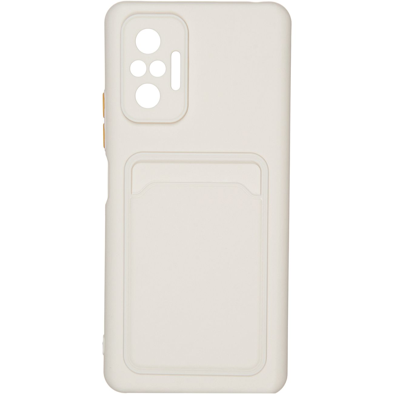 Чехол Carmega Xiaomi Redmi Note 10 Pro Card белый