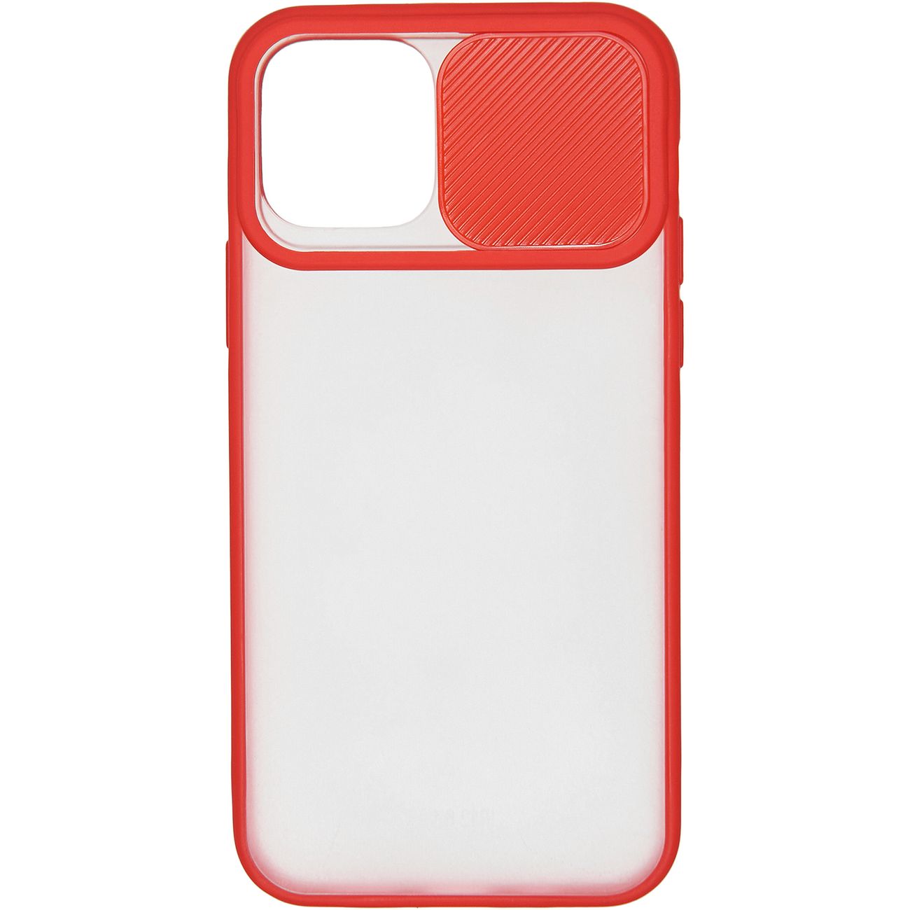 Чехол Carmega Apple iPhone 12 Camera красный