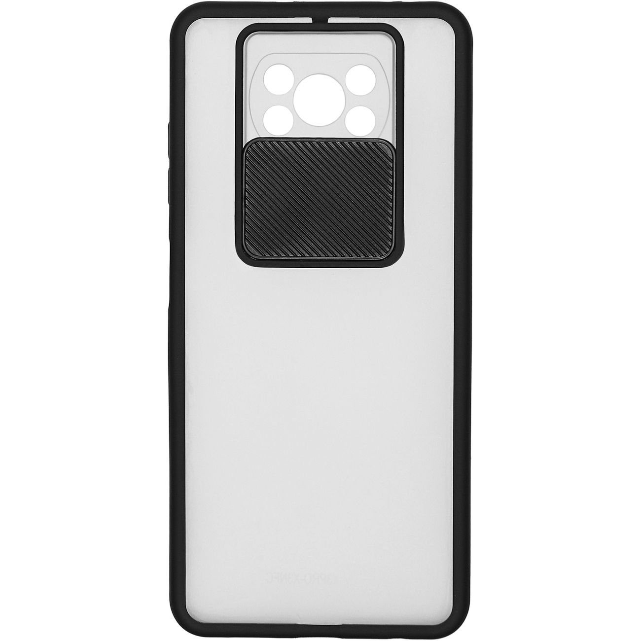 Чехол Carmega Poco X3 NFC Camera черный фото