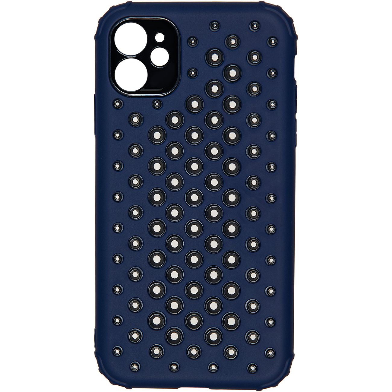 Чехол Carmega Apple iPhone 11 DOT2 синий