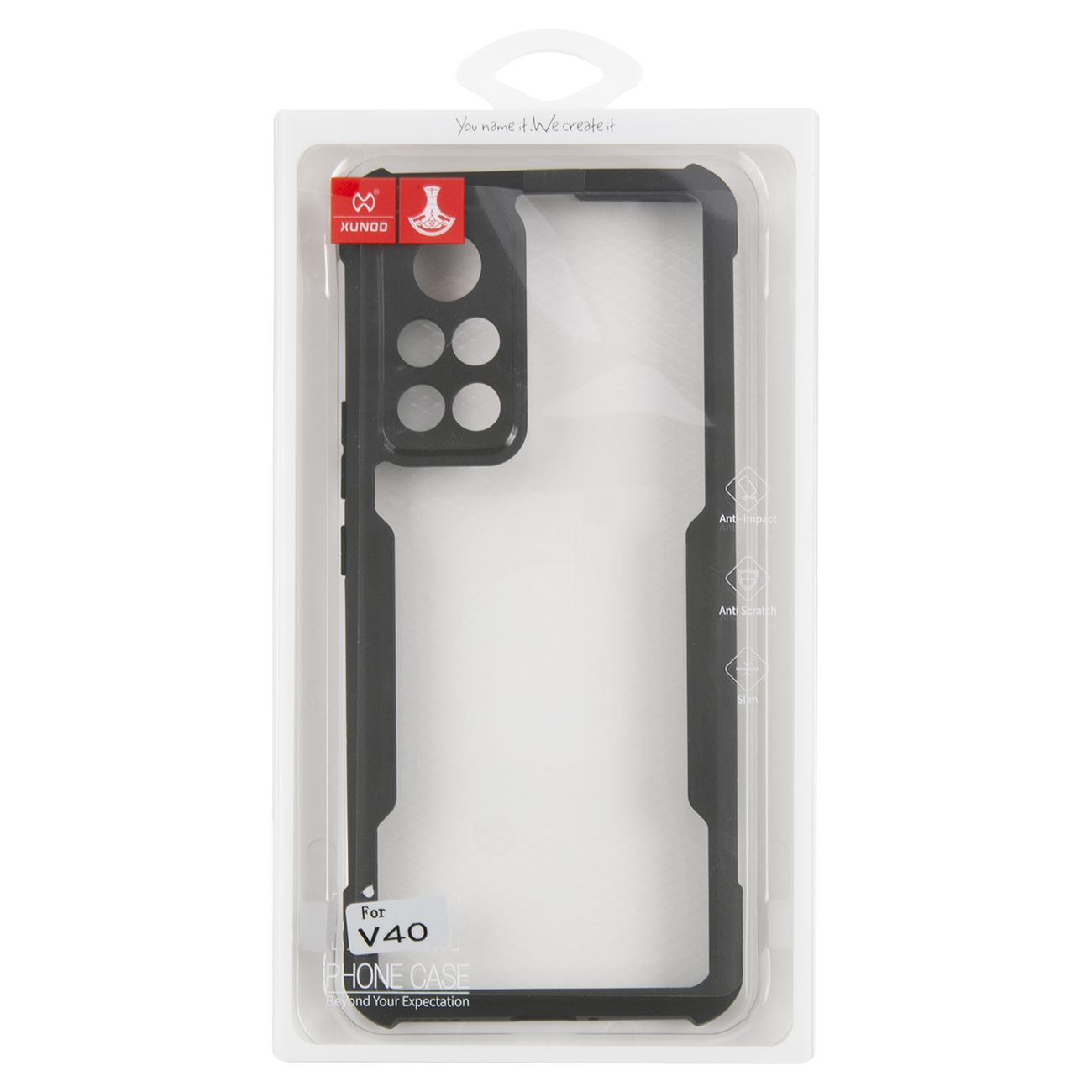 Чехол xundd Beatle Honor V40, черный