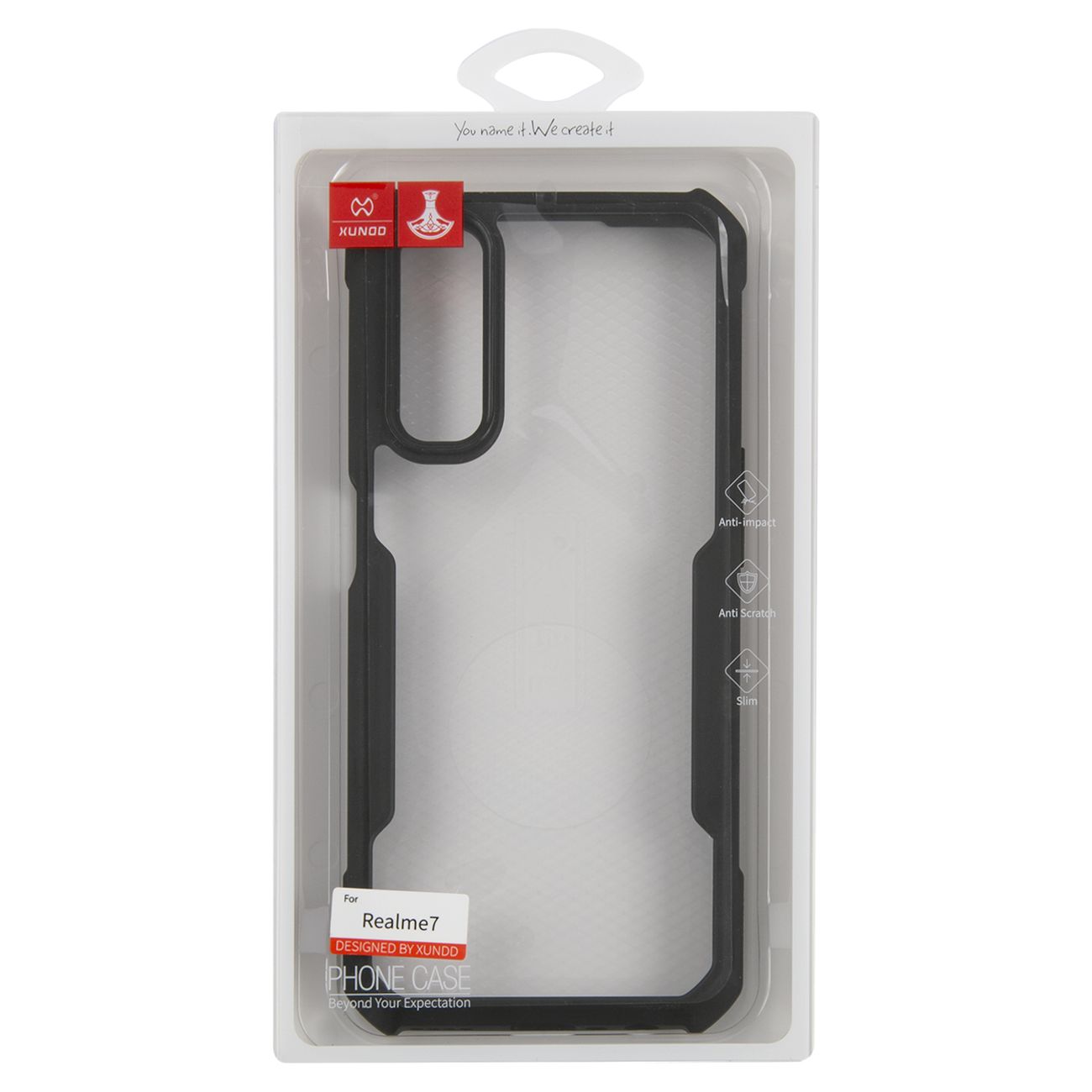 Чехол xundd Beatle Realme 7, черный