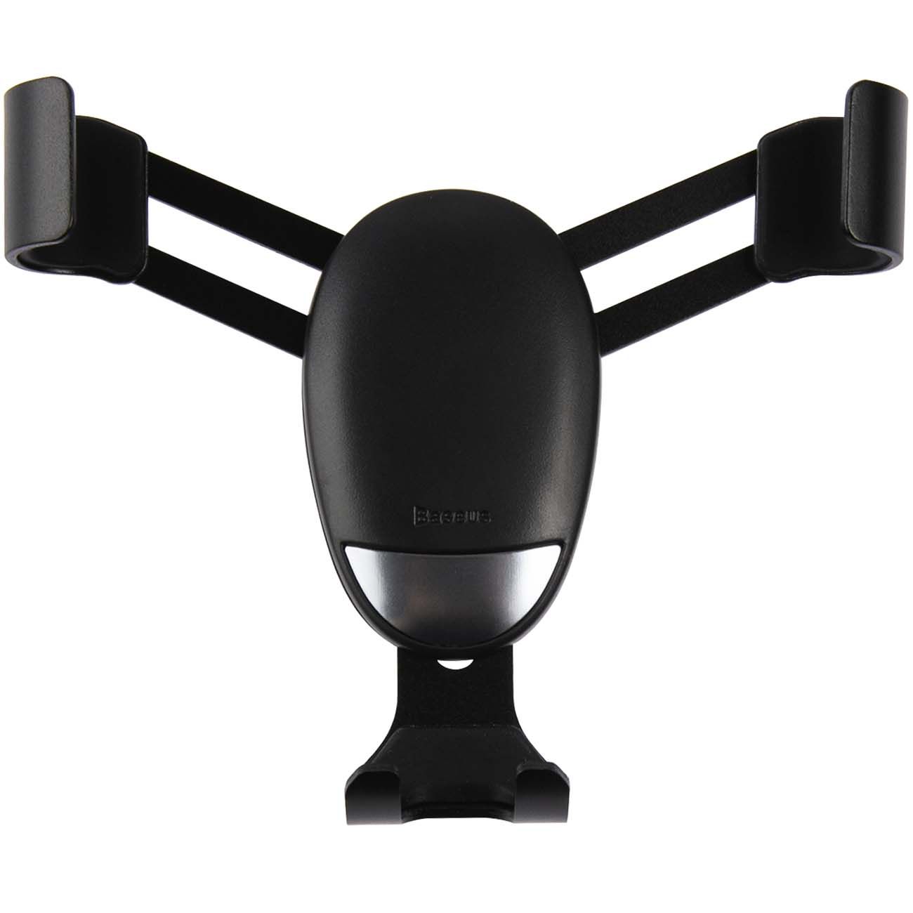 Держатель универсальный для смартфона Baseus Mini SUYL-G01 в воздуховод черный (86702)