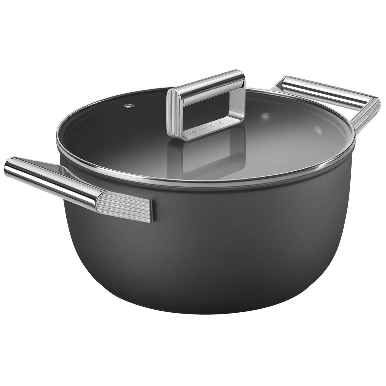 Кастрюля Smeg с крышкой 4,6л (CKFC2411BLM)