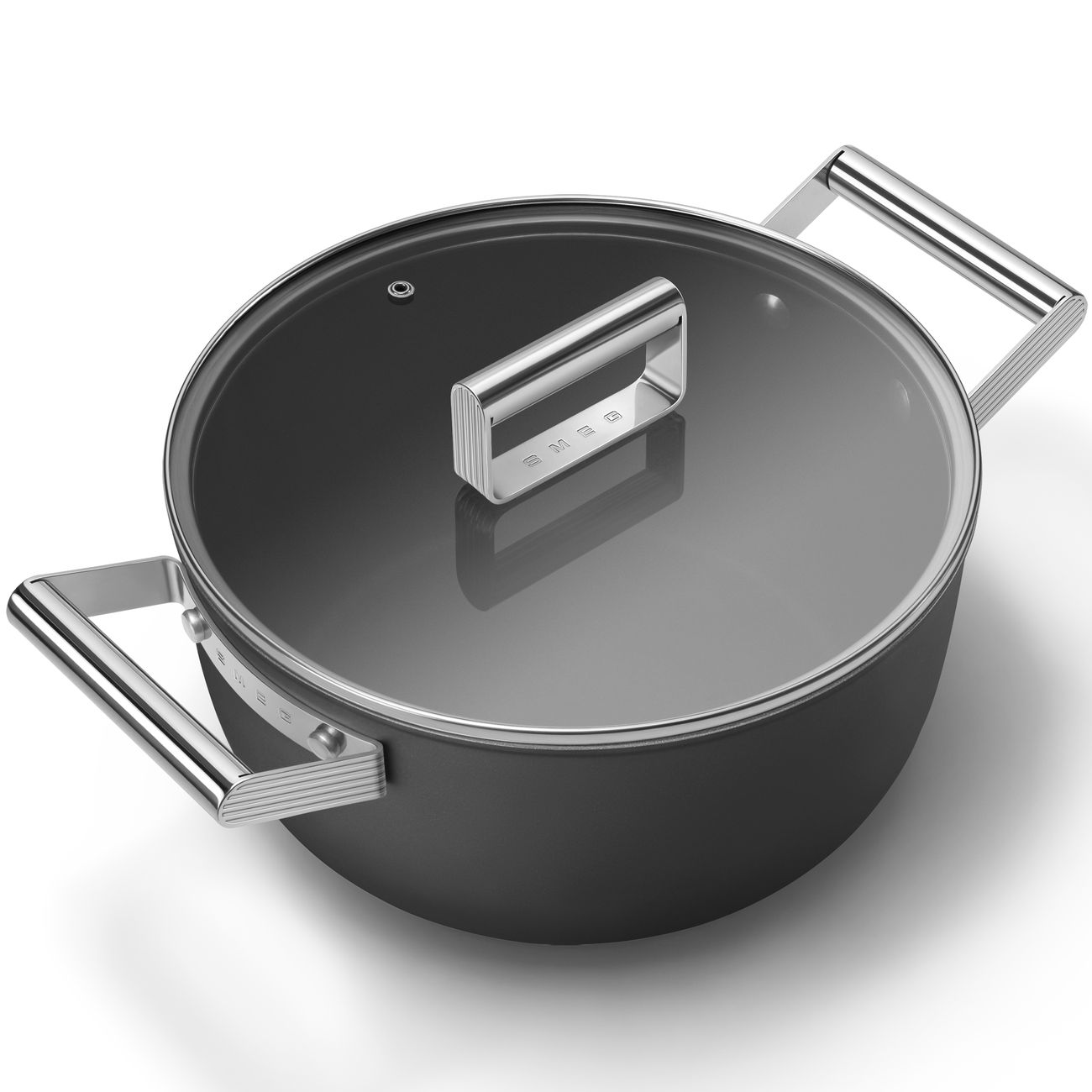 Кастрюля Smeg с крышкой 4,6л (CKFC2411BLM)