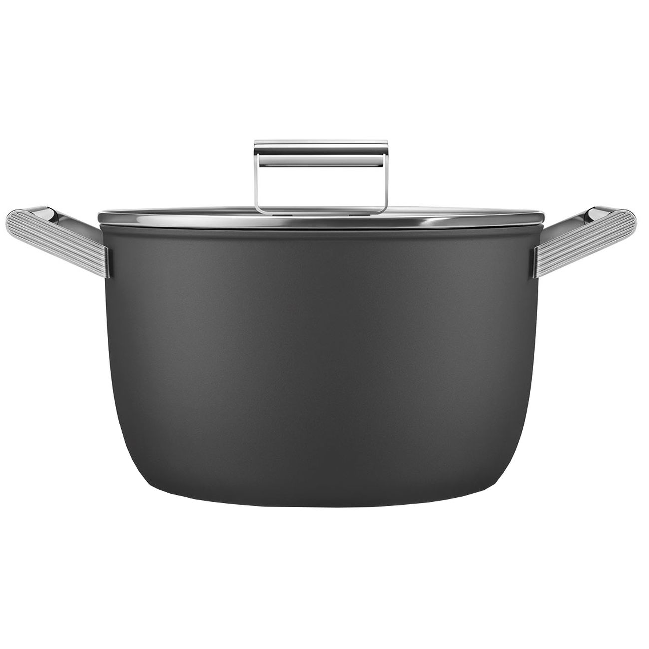 Кастрюля Smeg с крышкой 7,7л (CKFC2611BLM)
