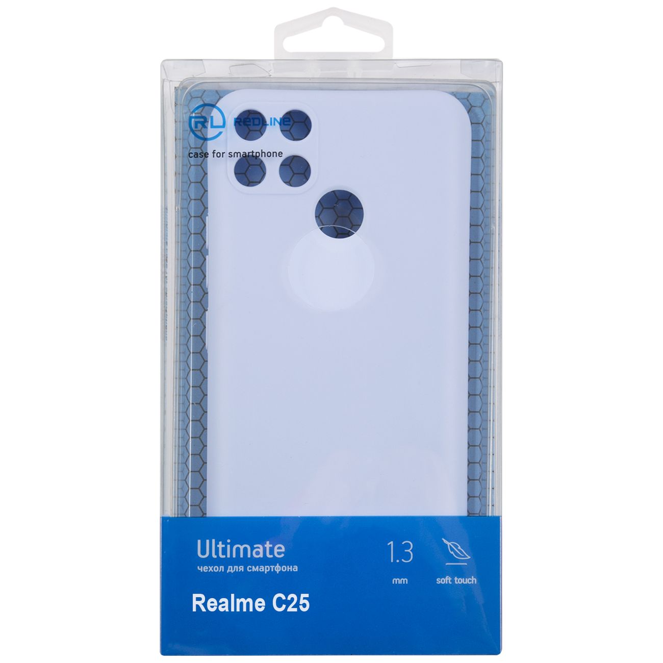 Чехол Red Line Ultimate&nbsp;Realme&nbsp;C25&nbsp;голубой