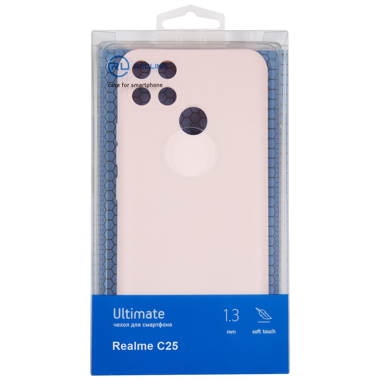 Чехол Red Line Ultimate&nbsp;Realme&nbsp;C25&nbsp;розовый