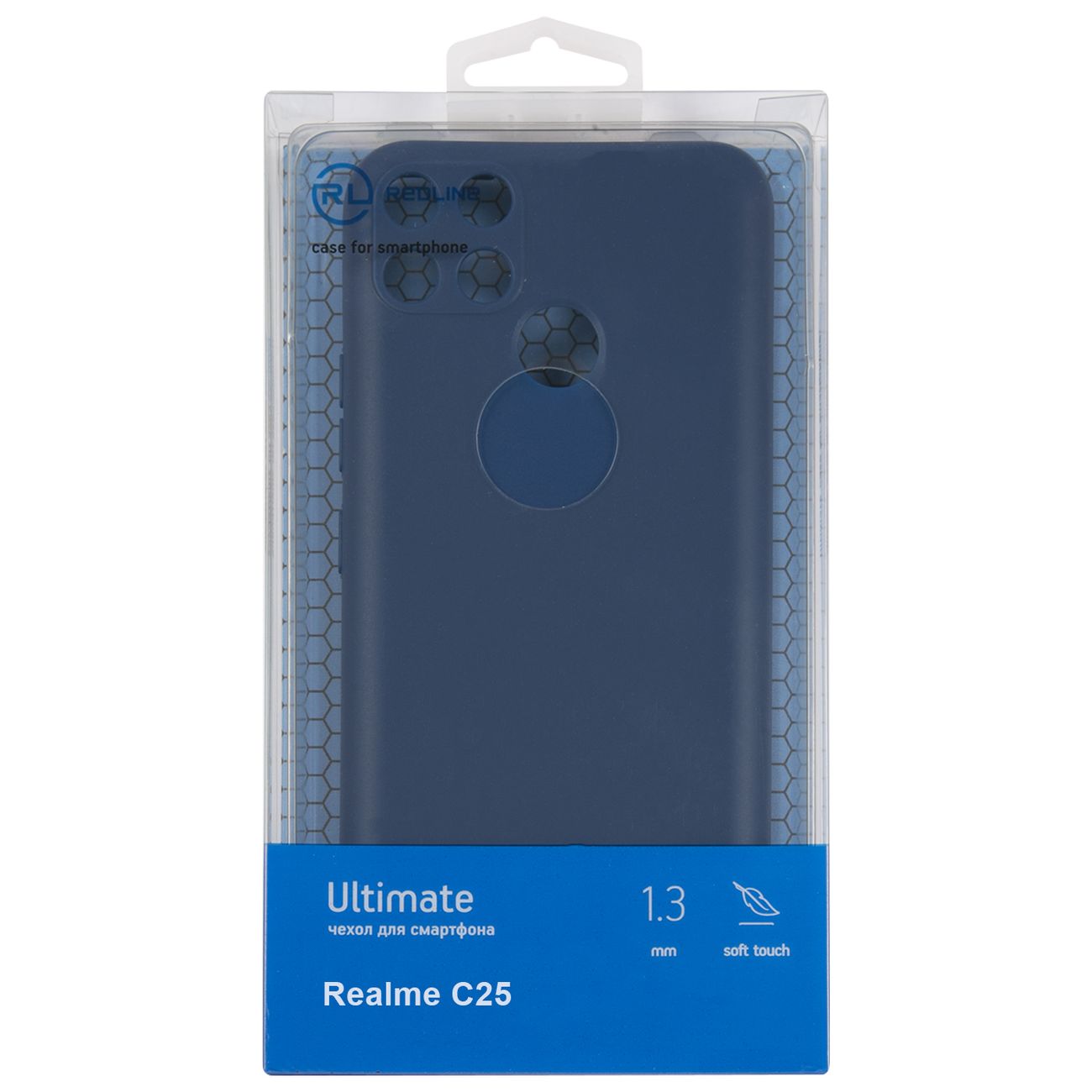Чехол Red Line Ultimate&nbsp;Realme&nbsp;C25&nbsp;синий