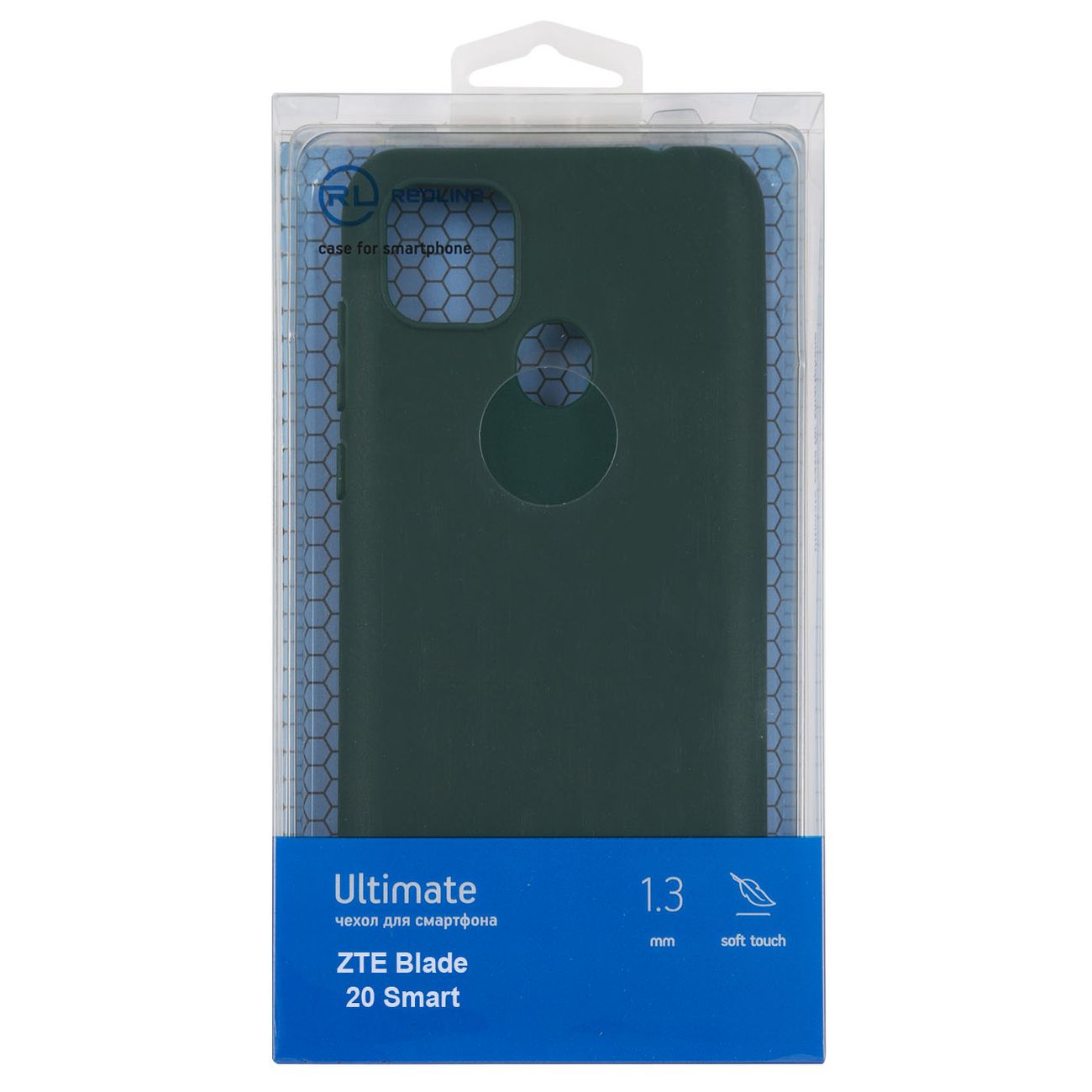Чехол Red Line Ultimate&nbsp;ZTE&nbsp;Blade&nbsp;20&nbsp;Smart&nbsp;зеленый