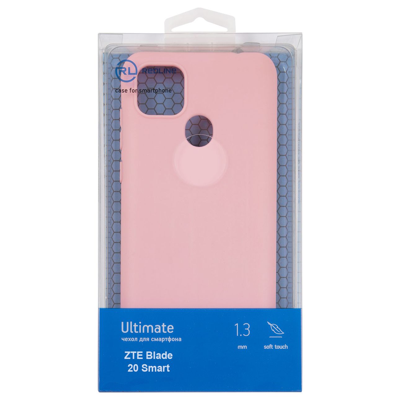 Чехол Red Line Ultimate&nbsp;ZTE&nbsp;Blade&nbsp;20&nbsp;Smart&nbsp;розовый