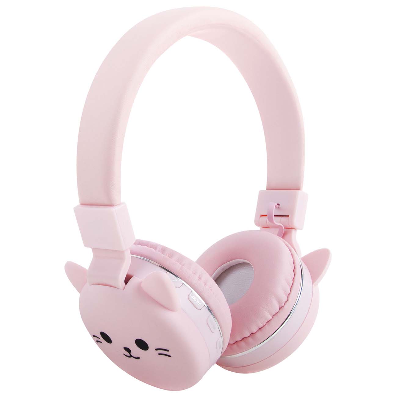 Наушники накладные Bluetooth Rombica MySound BH-20 3C Pink cat (BH-N023)