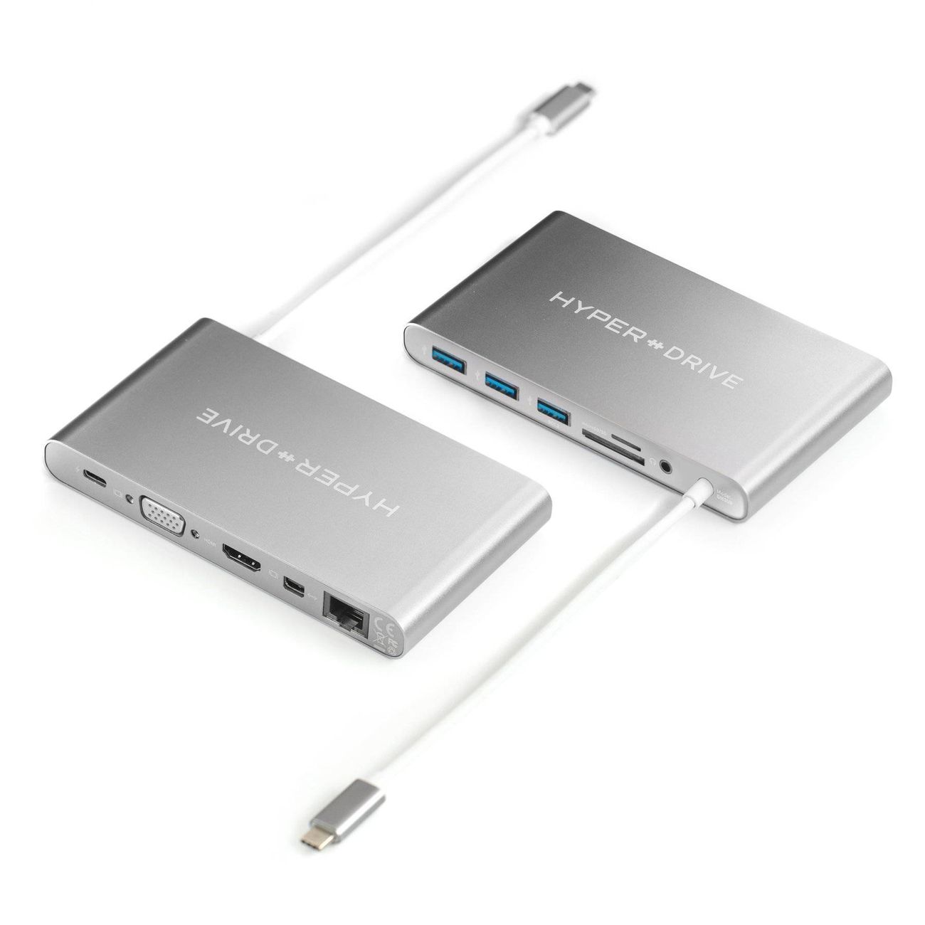 Переходник Hyper Drive Ultimate USB-C Type-C (GN30-GRAY)