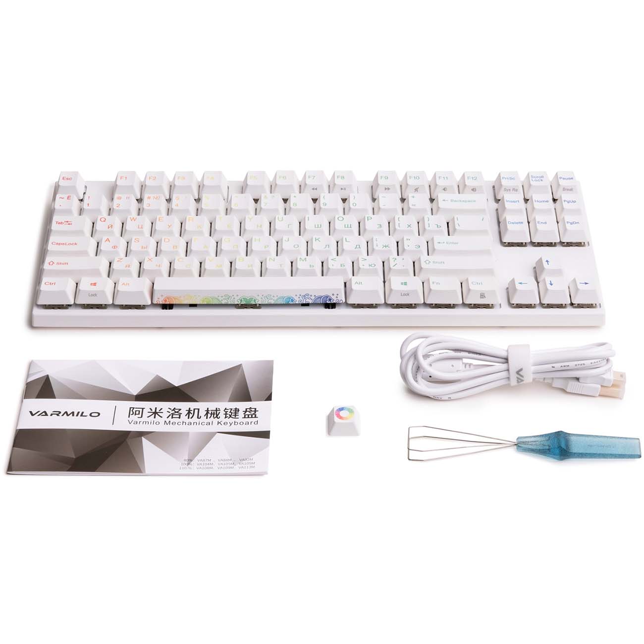 Игровая клавиатура Varmilo Rainbow (VA87MV1T/WWMCRb)