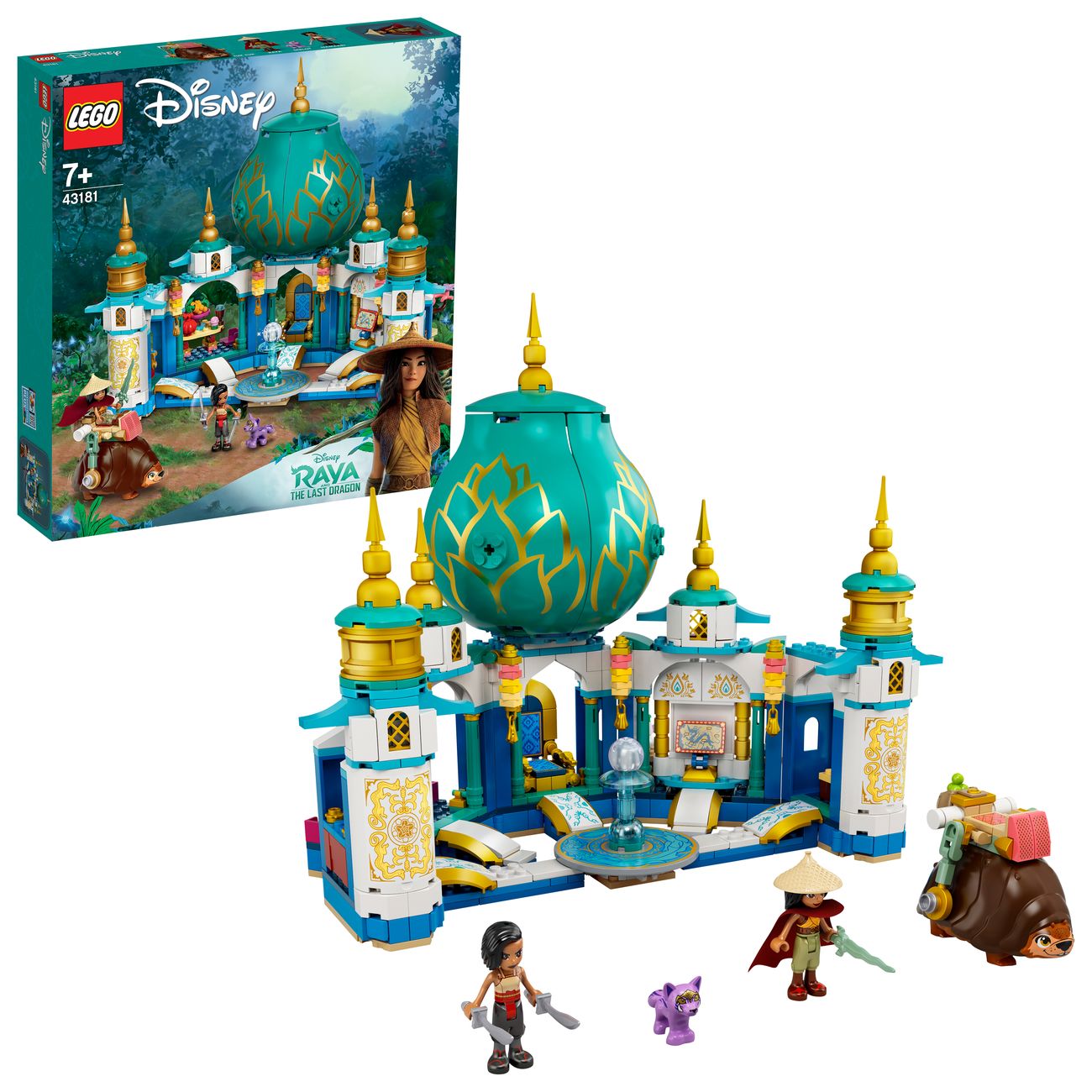 Конструктор детский Lego Princess Райя и Дворец сердца (43181)