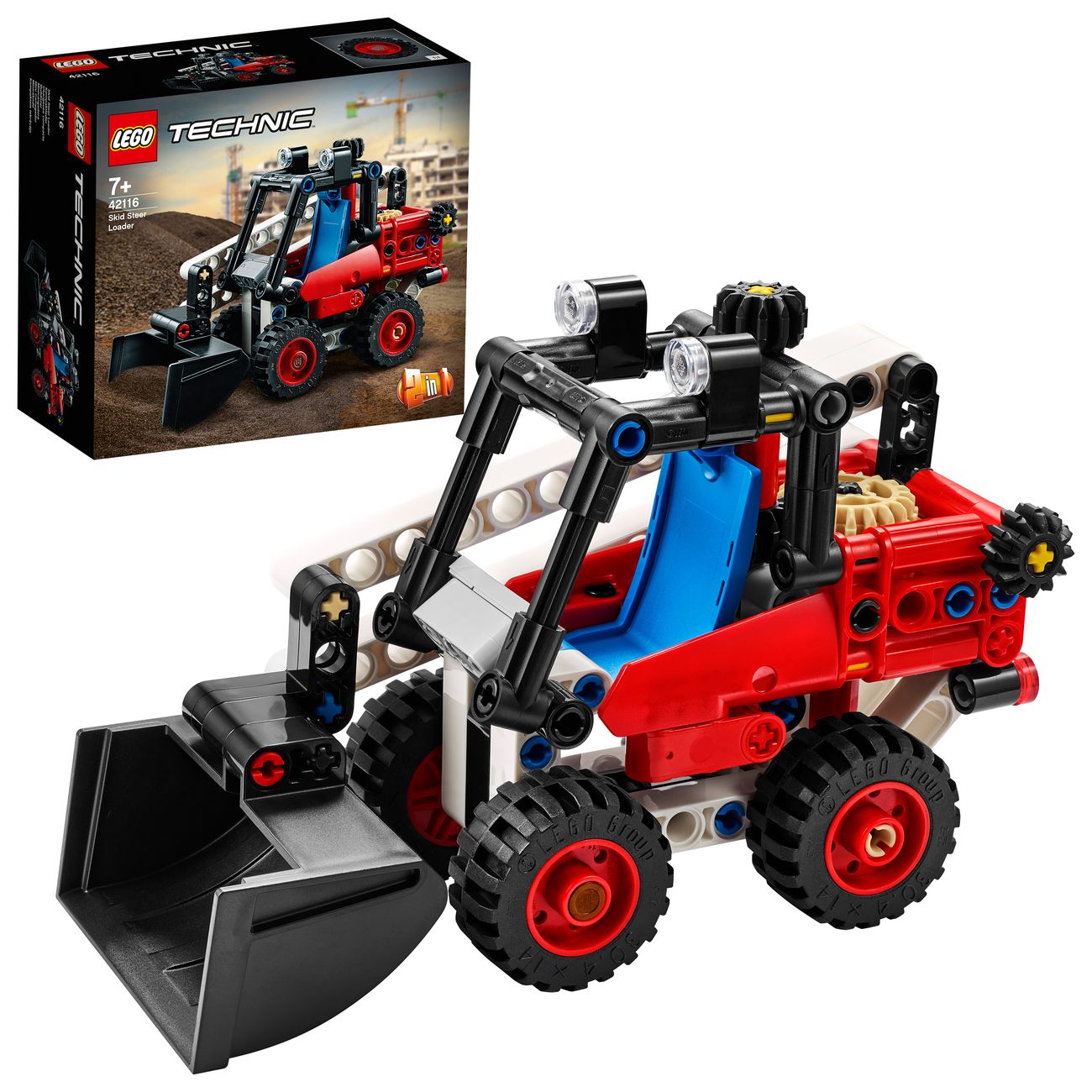 Конструктор детский Lego TECHNIC Фронтальный погрузчик (42116)