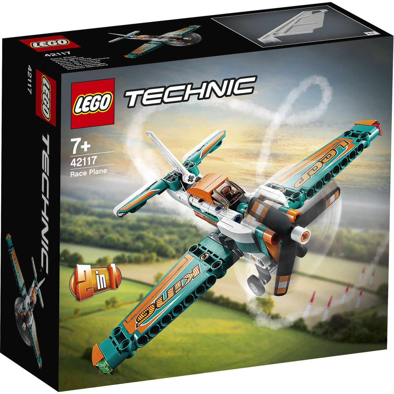Конструктор детский Lego TECHNIC Гоночный самолёт (42117)