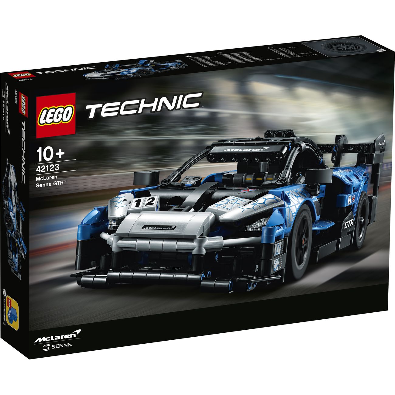 Конструктор детский Lego TECHNIC McLaren Senna GTR (42123)