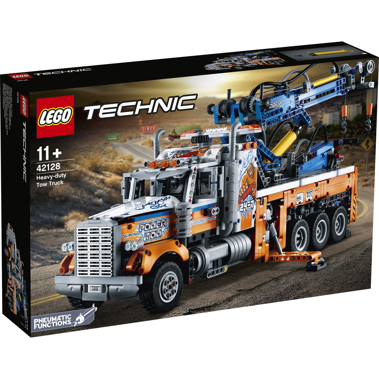 Конструктор детский Lego TECHNIC Грузовой эвакуатор (42128)