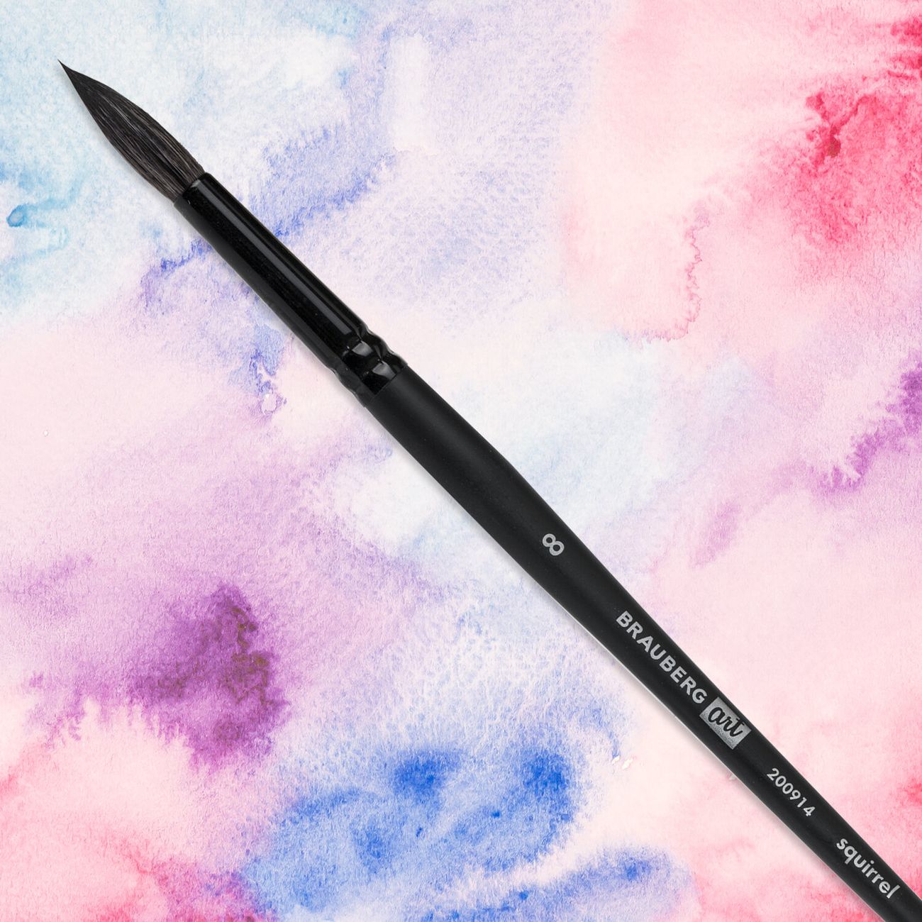 Кисть художественная натуральная Brauberg 200914 Art Classic, белка, круглая, № 8, к/р