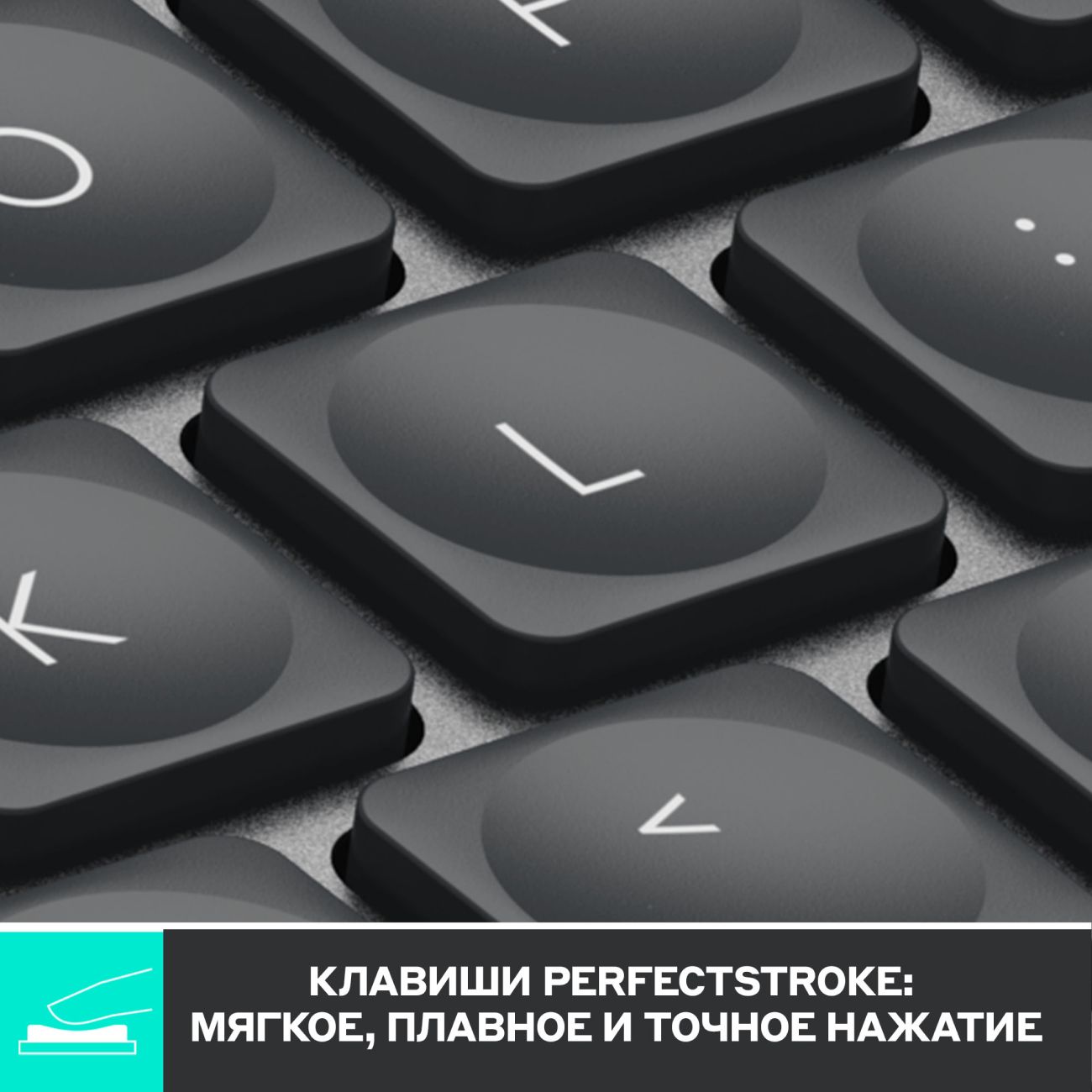 Клавиатура беспроводная Logitech MX Keys Mini Graphite (920-010501)