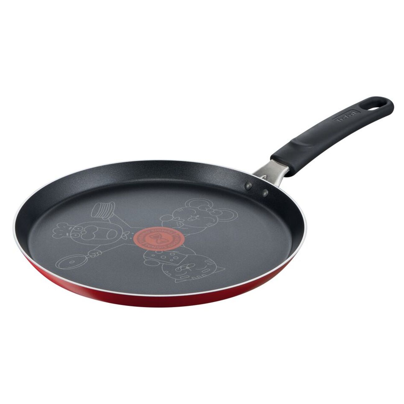 Сковорода блинная 25 см и лопатка Tefal Chefclub B5981002