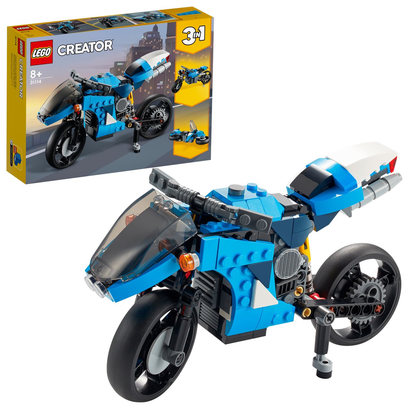 Конструктор детский Lego CREATOR Супербайк (31114)