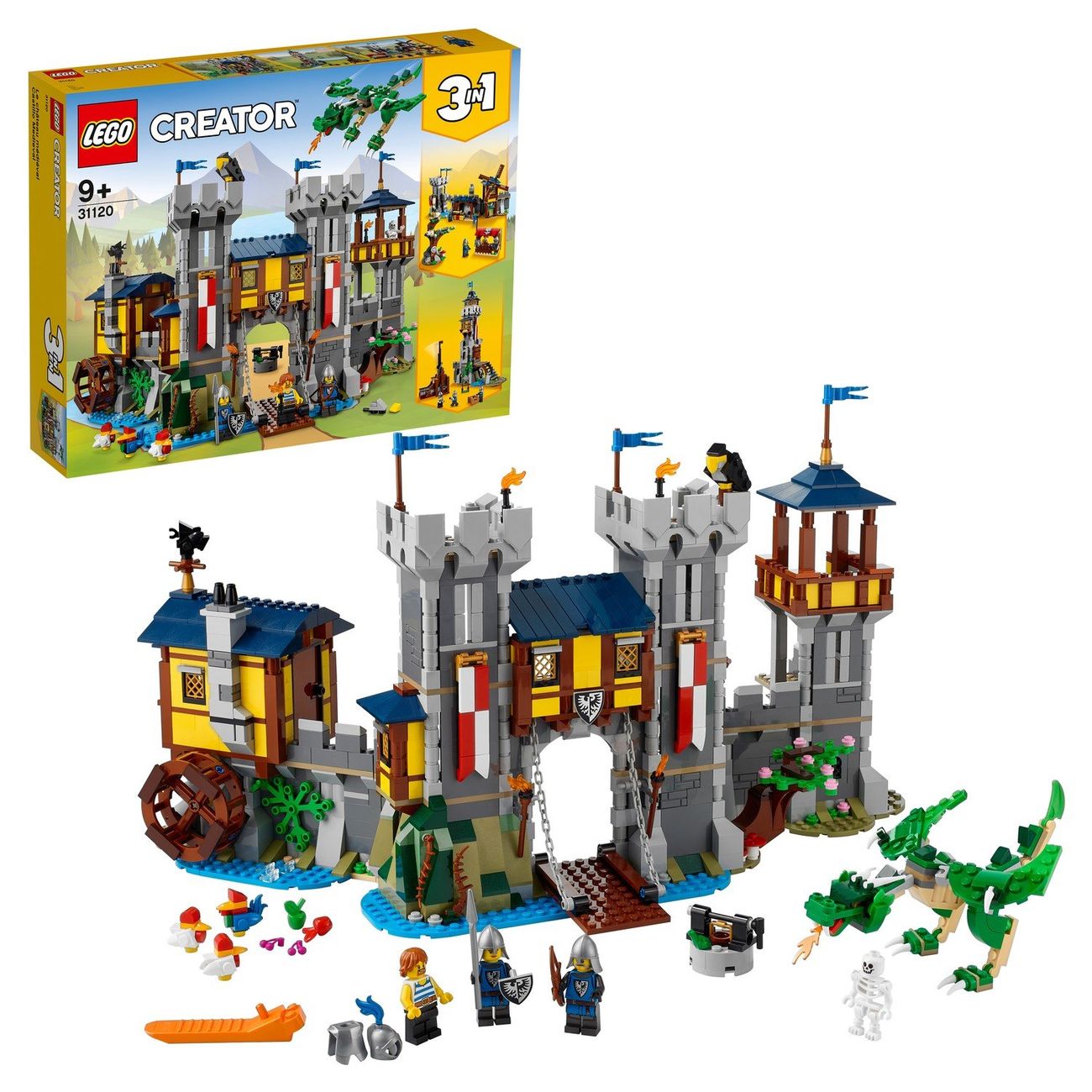 Конструктор детский Lego CREATOR Средневековый замок (31120) фото