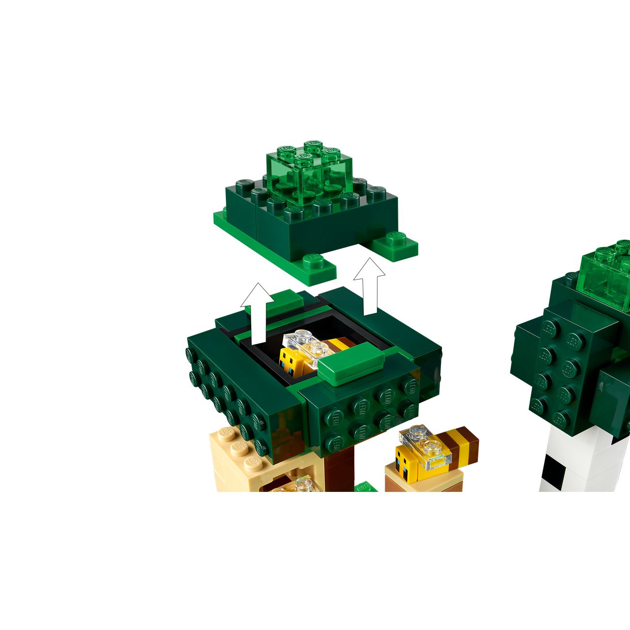 Конструктор детский Lego Minecraft Пасека (21165)