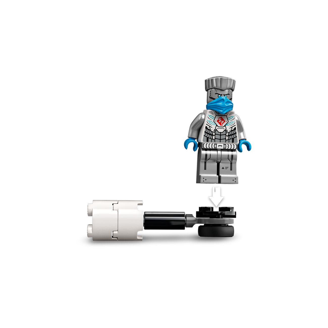 Конструктор детский Lego Ninjago Зейн против Ниндроида (71731)