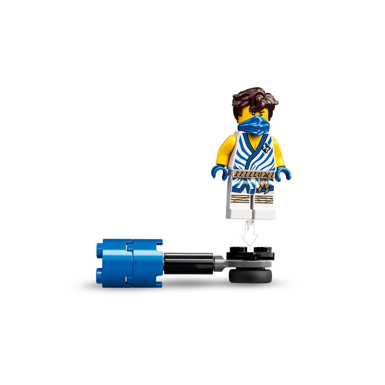 Конструктор детский Lego Ninjago Джей против воина-серпентина (71732)