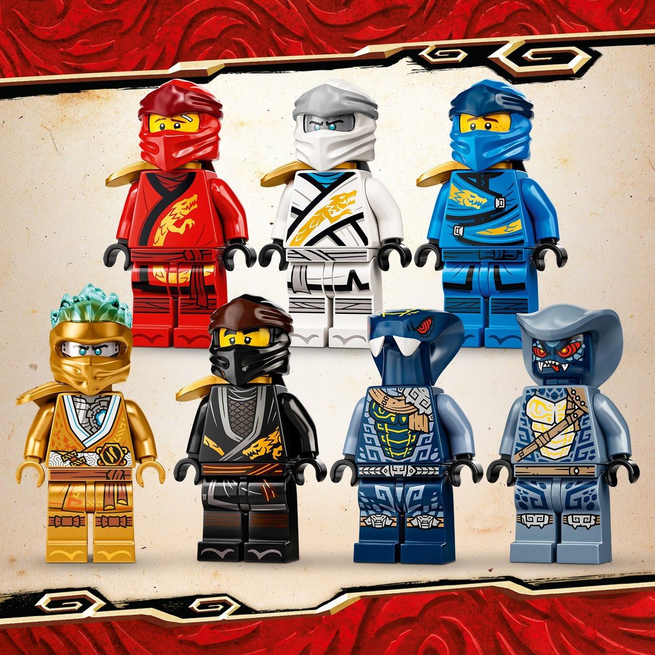 Конструктор детский Lego Ninjago Сверхзвуковой самолёт (71739)