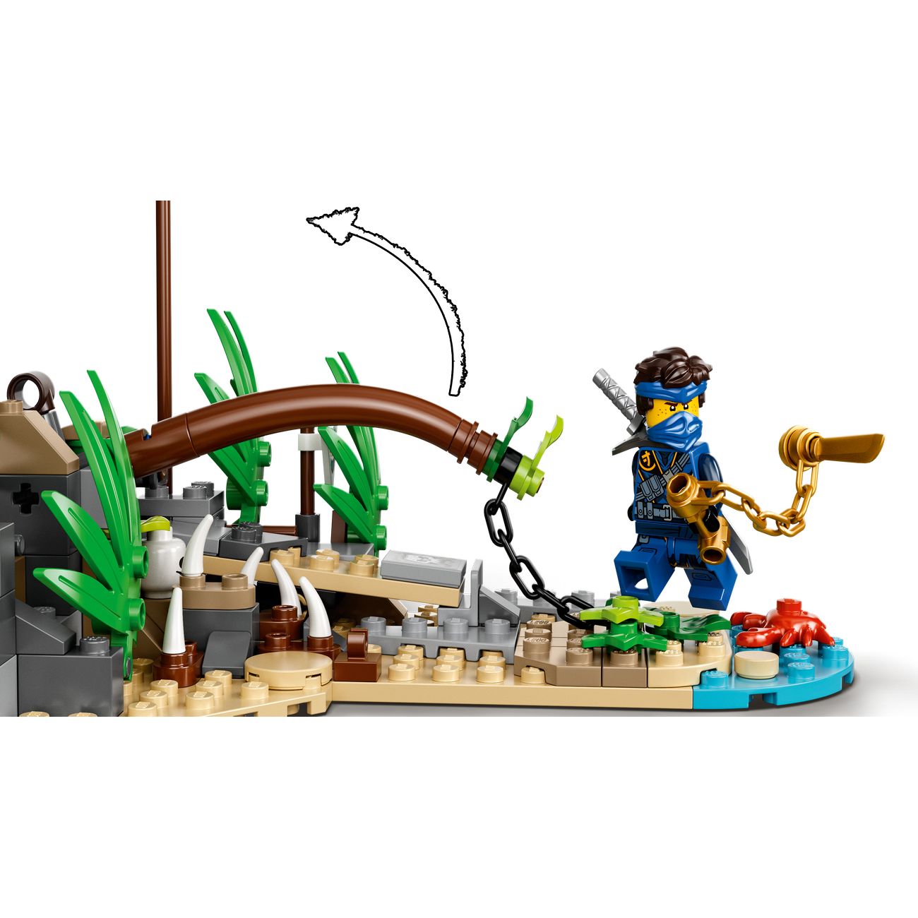 Конструктор детский Lego Ninjago Деревня Хранителей (71747)