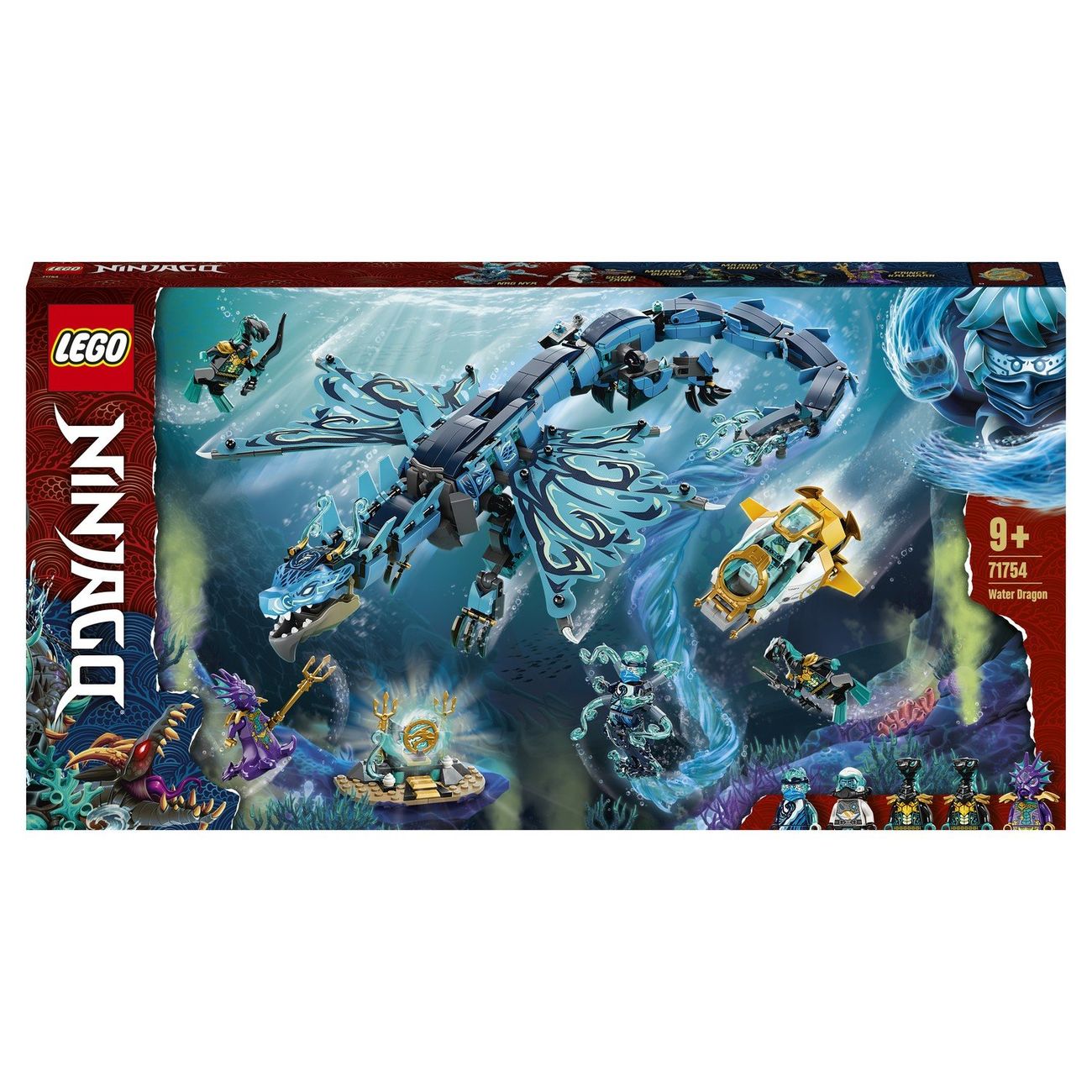 Конструктор детский Lego Ninjago Водный дракон (71754)