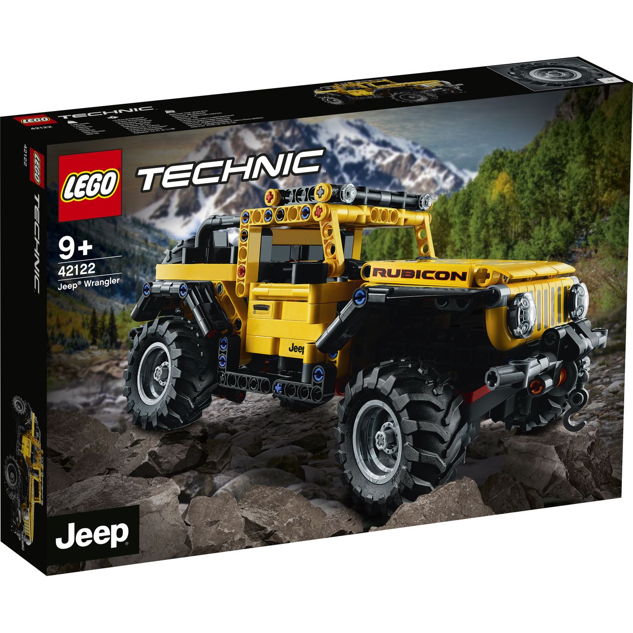 Конструктор детский Lego TECHNIC Jeep Wrangler (42122)