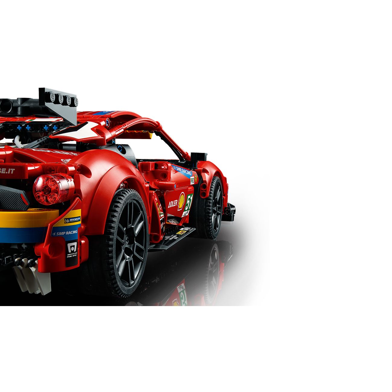 Конструктор детский Lego TECHNIC Ferrari 488 GTE AF Corse №51 (42125)